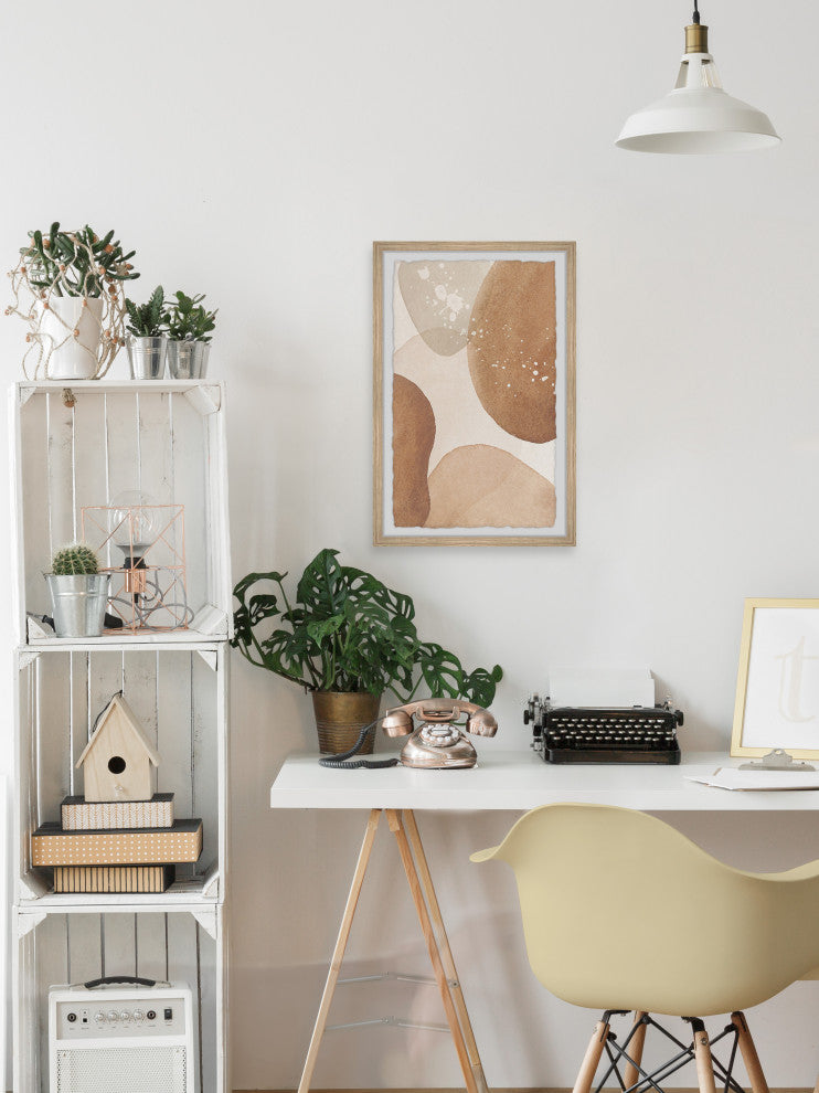 "Undefined Space" Framed Painting Print, 24x36