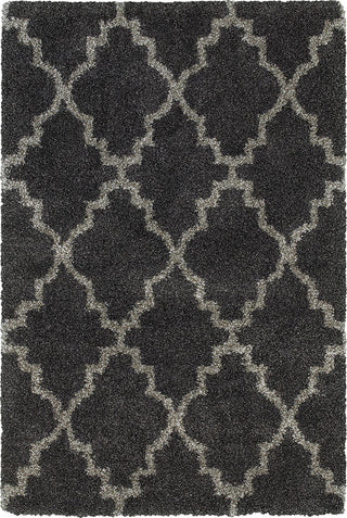 Oriental Weavers Henderson Charcoal/ Grey Geometric Indoor Area Rug 5'3"X7'6"