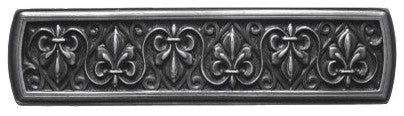 Fleur-de-Lis Pull, Antique-Style Pewter