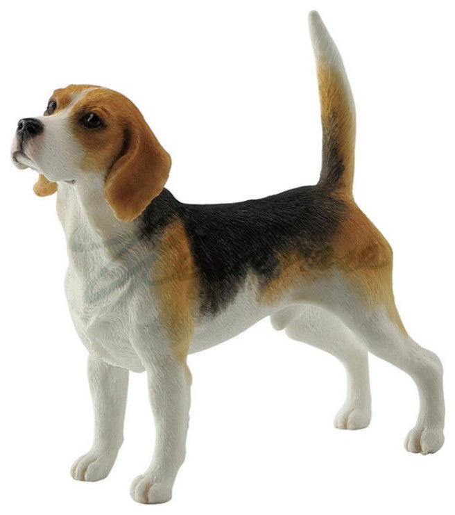 Beagle Dog Figurine Art Statue Sculpture