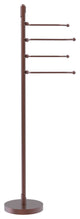 Soho Free Standing 4 Pivoting Swing Arm Towel Stand, Antique Copper
