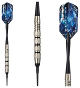Viper Silver Thunder Soft Tip Darts, 4 Knurled Rings, 16 Grams