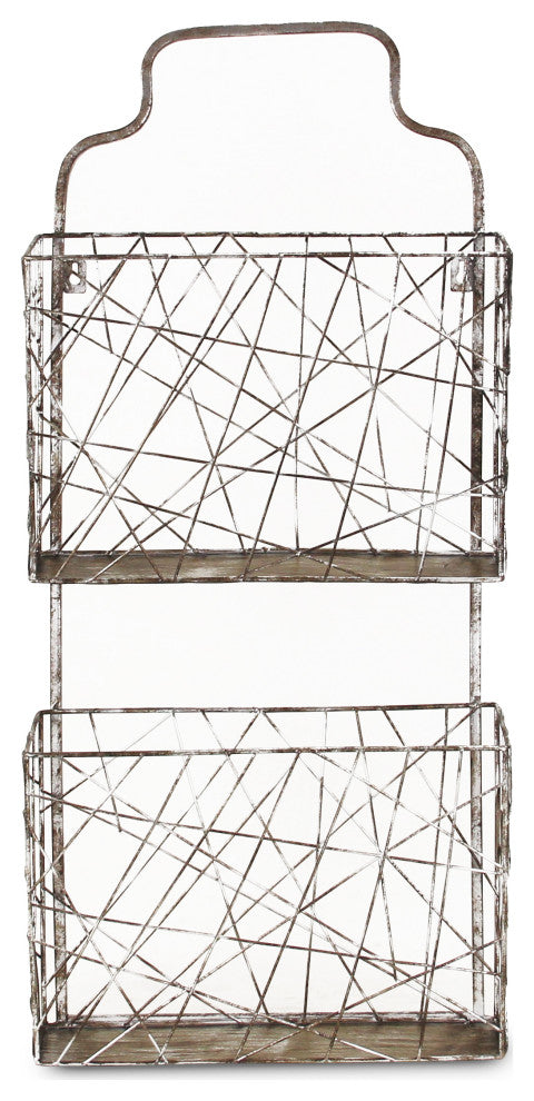 Wall Hanging Metal Organizer