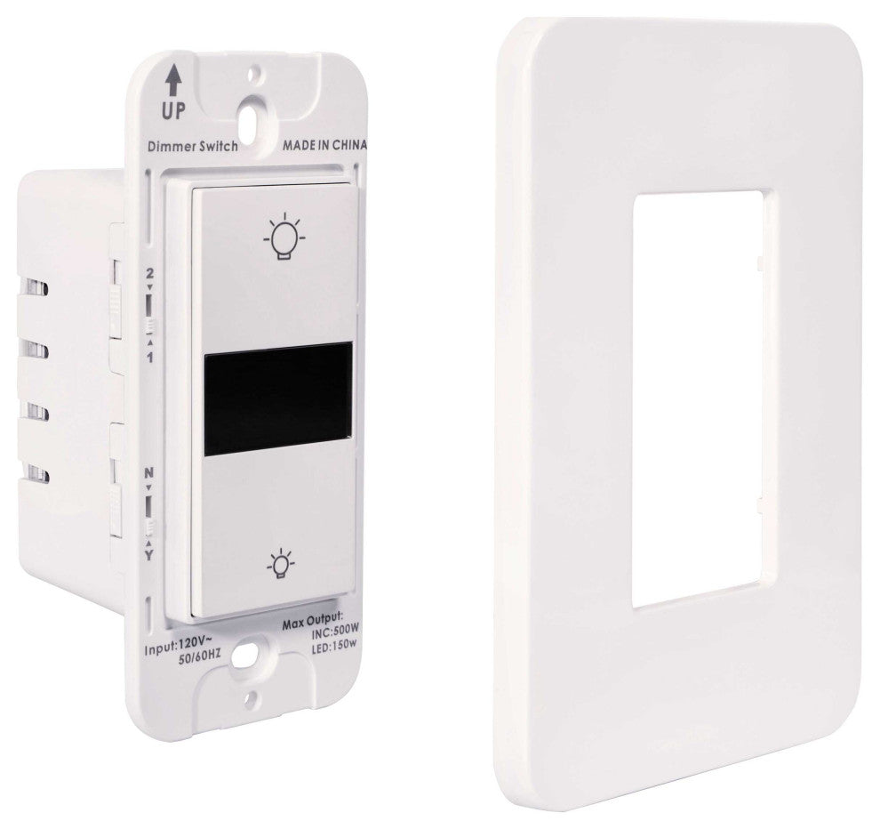 Smart Ligting LED Display Dimmer Switch WiFi Remote App Control, No Hub Required