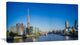 "London Panoramic Shot" Cityscape Canvas Photo Print, 32"x16"