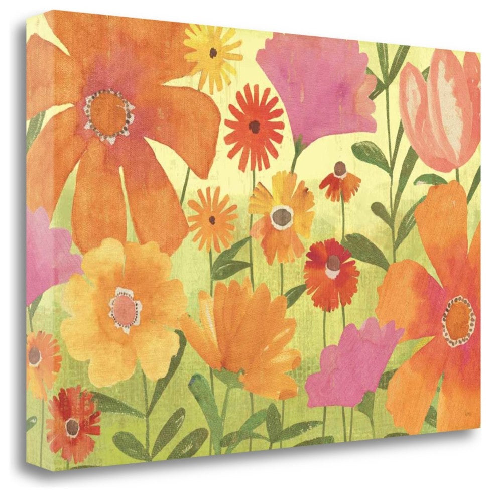 "Spring Fling" By Veronique Charron, Giclee Print on Gallery Wrap Canvas