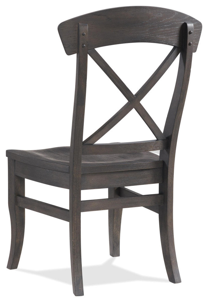 Riverside Furniture Harper X-back Side Chair, Set of 2