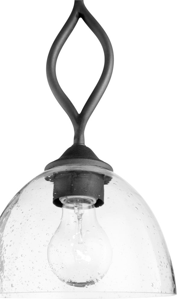 Brooks 1-Light Mini Pendant, Noir