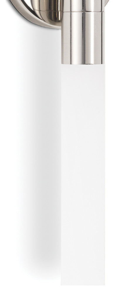 Wick Hilo Sconce, Polished Nickel