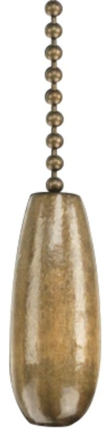 Progress Lighting 52" 5 Blade Indoor and Outdoor Celling Fan, Antique Bronze