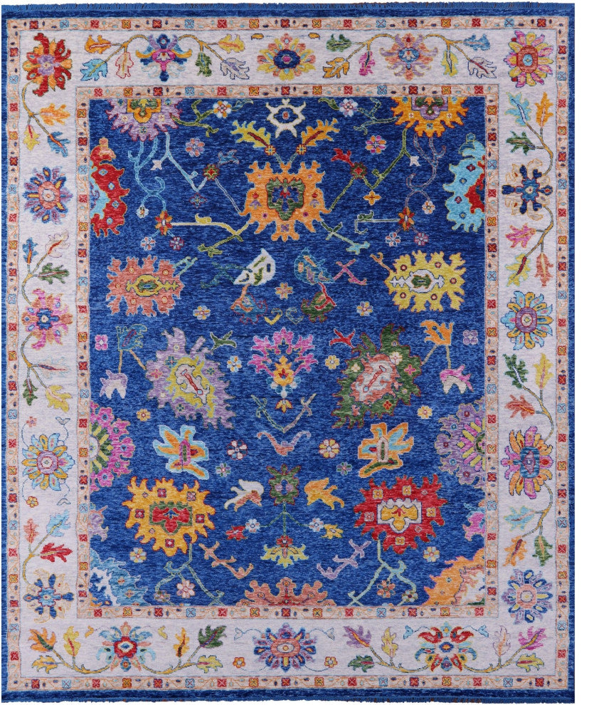 12' 0" X 14' 9" Turkish Oushak Handmade Wool Rug - Q16122