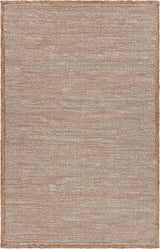 Interwoven Off-White Organic Jute Area Rug, 5'x7'9"