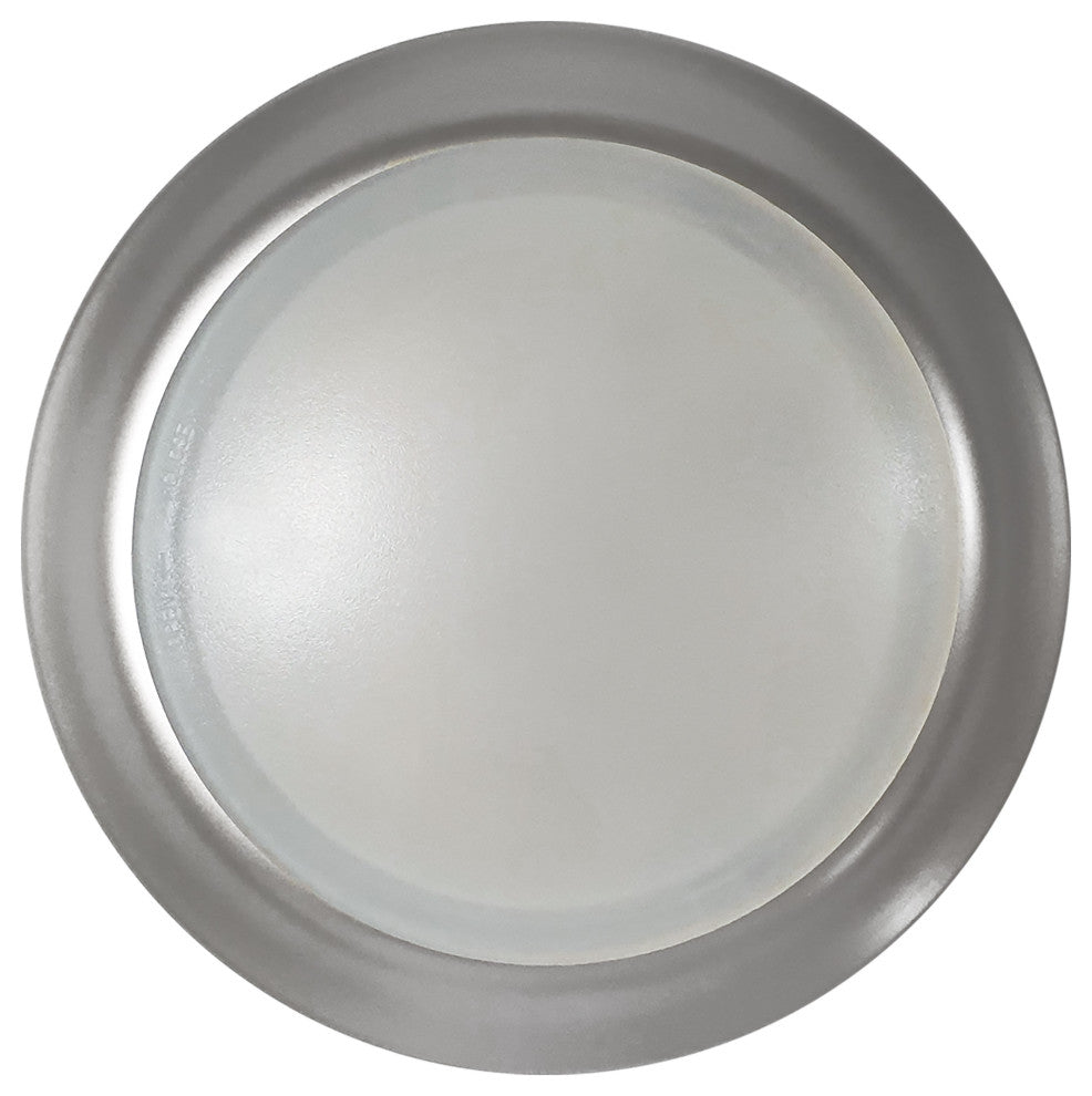 7 inch - LED Disk Light - 5000K - 6 Unit Contractor Pack - Brushed Nickel Finish