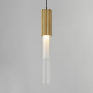 ET2 E11011 Reeds 2"W LED Smart Suspension Mini Pendant - Gold