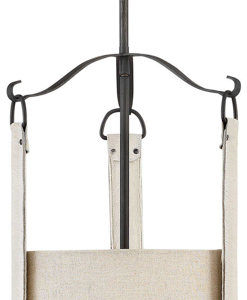 Hinkley Telluride Medium Pendant, Brushed Graphite