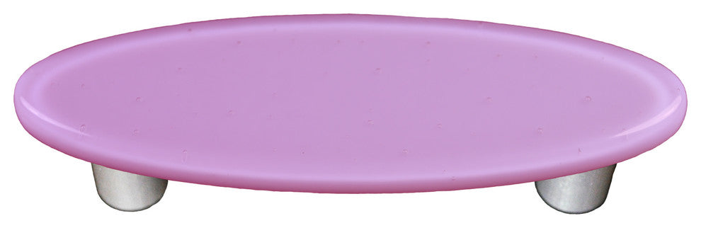 Neo-Lavender Pull Oval, Black Post