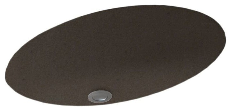 Swan 22x16x5 Solid Surface Undermount Bathroom Sink, Canyon