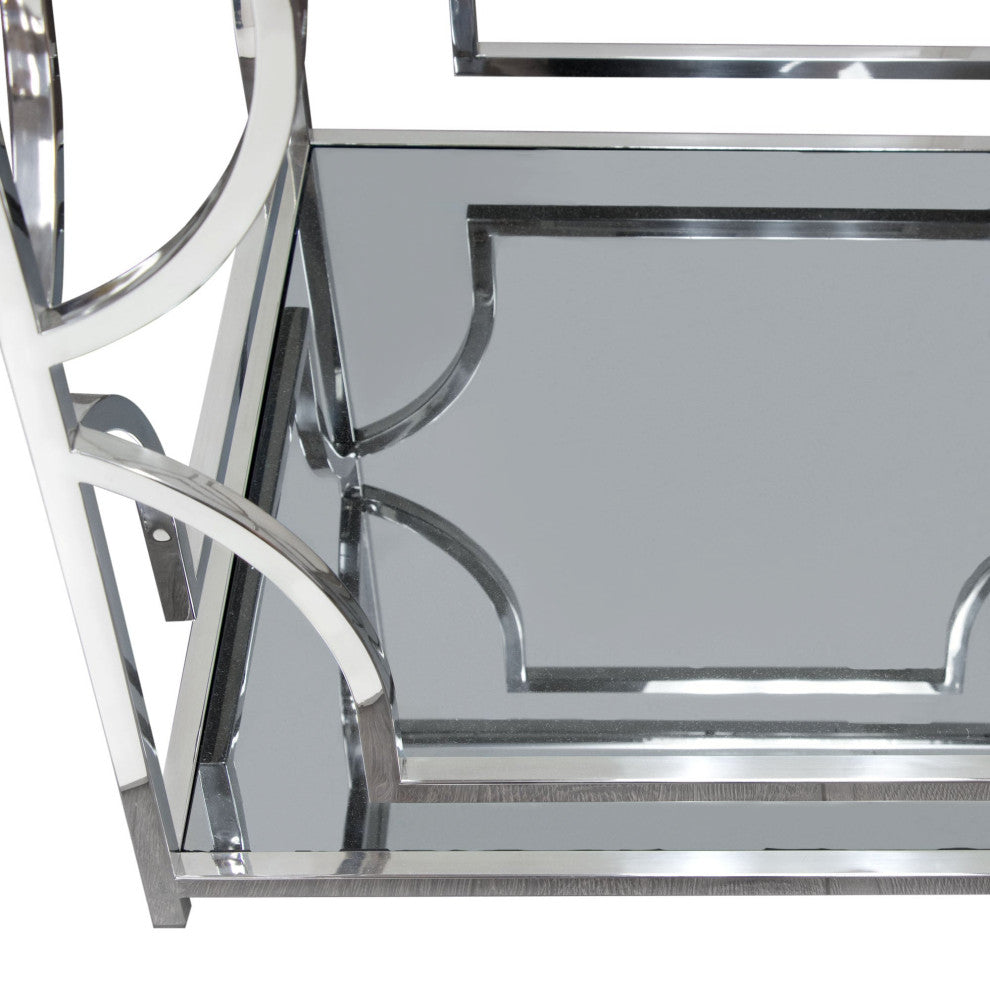 Avalon End Table, Gray