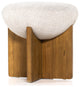 Dax Small Ottoman, Gibson Wheat