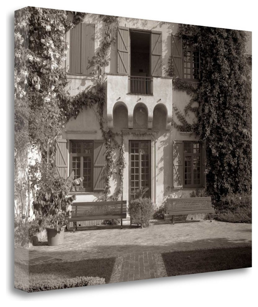 "Banc De Jardin - 79" By Alan Blaustein, Giclee Print on Gallery Wrap Canvas