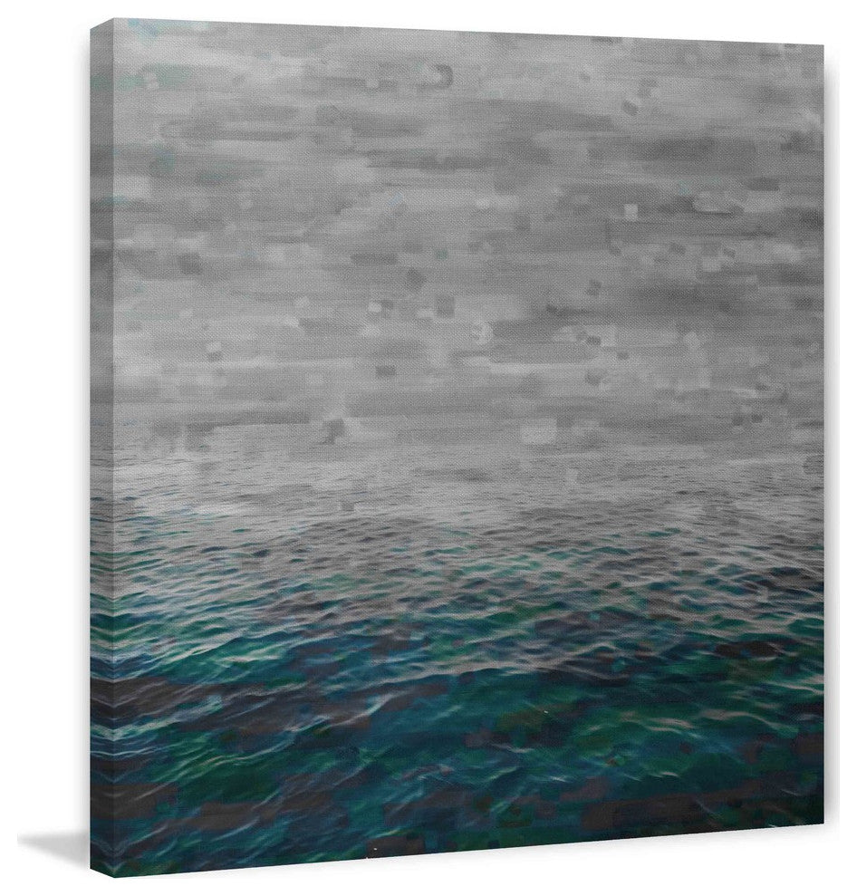 "Coromandel" Print on Canvas, 32"x32"