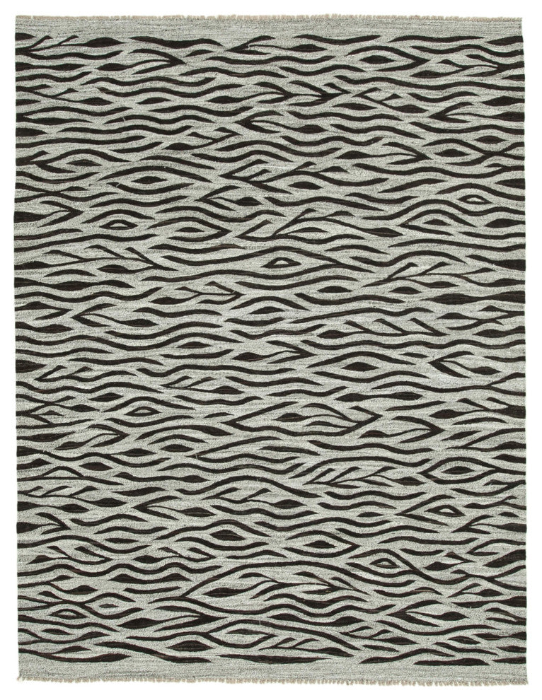 Rug N Carpet - Hand-knotted Turkish 8' 2'' x 10' 8'' Unique Wool Kilim Rug