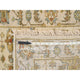 Ivory, Karajeh Design, Soft Pure Wool, Hand Knotted, Oriental Rug, 2'7" x 9'9"