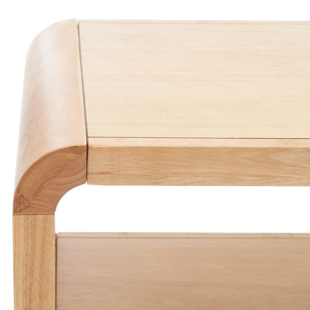 Safavieh Omara 3 Tier Console Table, Natural