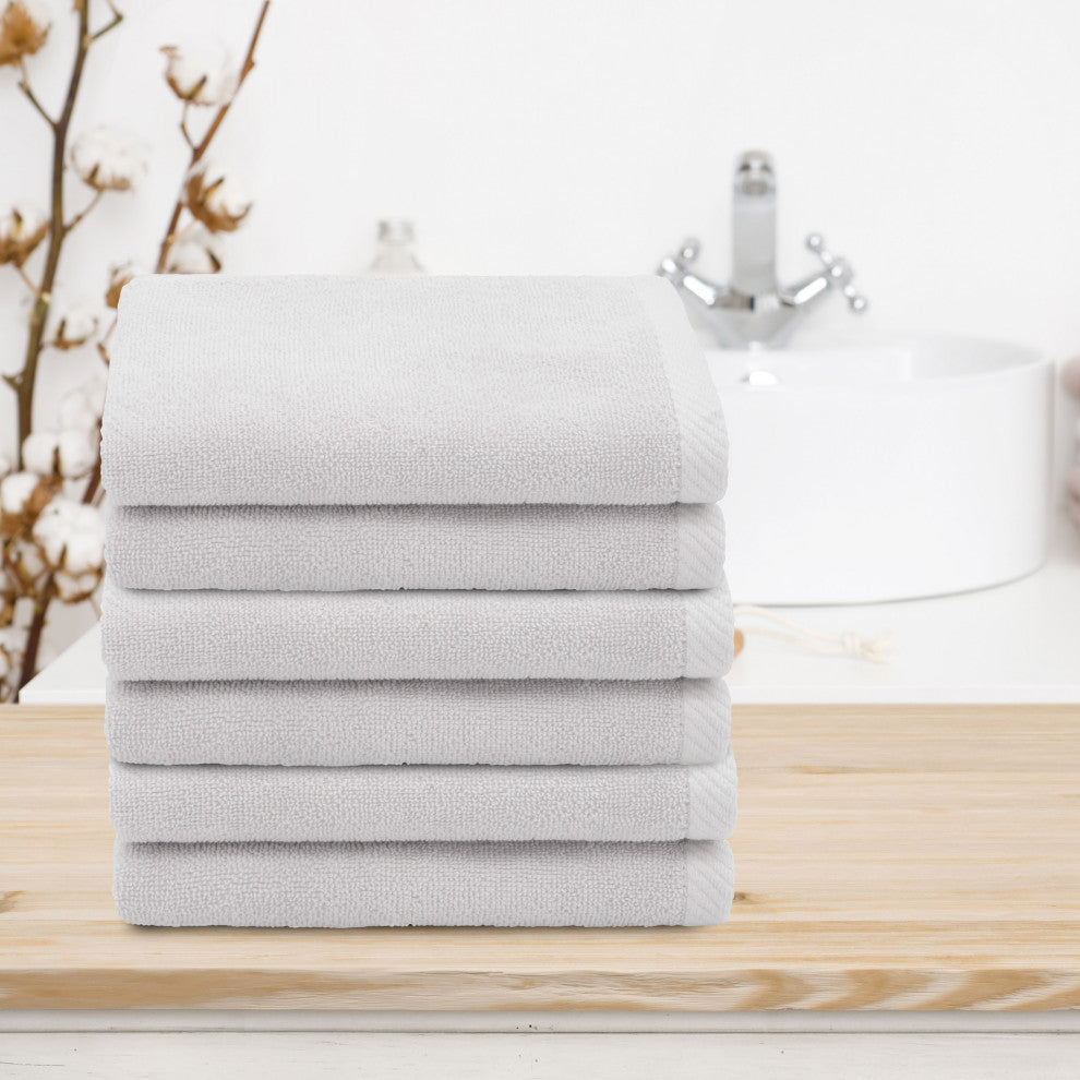 Linum Home Textiles 100% Turkish Cotton Ediree Fingertip Towels (Set of 6)