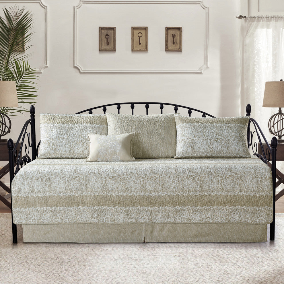 Emma Daybed Cover Set, Taupe, 75"x39"