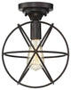 Savoy House Meridian 1 Light Flush Mount Oil Rubbed Bronze