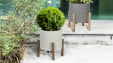 Patio 17" Wide Round Standing Pot