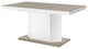 TAMIGO Storage Dining Table, Cappuccino/White