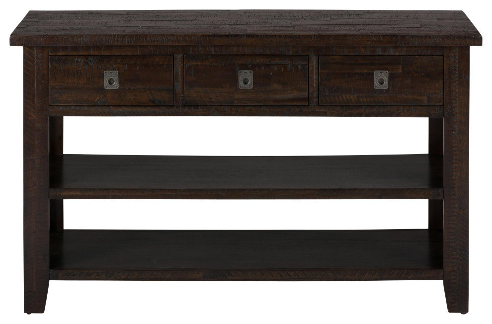 Kona Grove 50" Distressed Rustic Solid Acacia Sofa Table