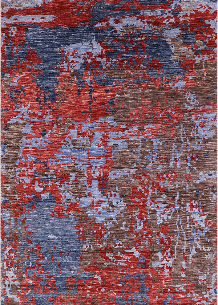 Ahgly Company Indoor Rectangle Mid-Century Modern Area Rugs, 2' x 5'