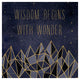 "Written in the Stars I" Digital Paper Print by Laura Marshall, 26"x26"