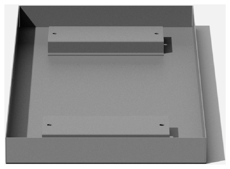 Long Box Series Trays, Gray, Small