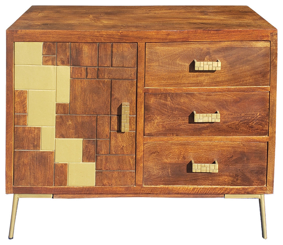 Montevideo Mango Wood Cabinet