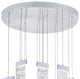 Carolina LED Chandelier With Pewter Finish