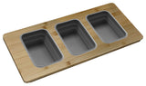 Over The Sink Serving Board With 3 Containers A-910