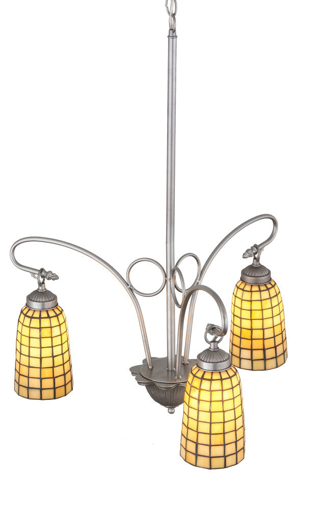 24W Terra Bone 3 LT Chandelier