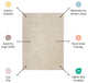 Nourison Essentials 7' x 10' Blue Green Outdoor Area Rug