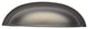 Belwith Hickory 3 In. Williamsburg Black Mist Cabinet Cup Pull P3077-BM Hardware