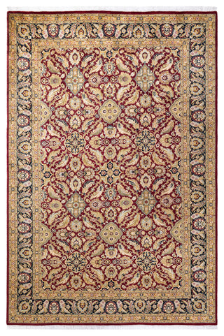 MOGUL, Hand Knotted Area Rug 9' 3" X 6' 1"