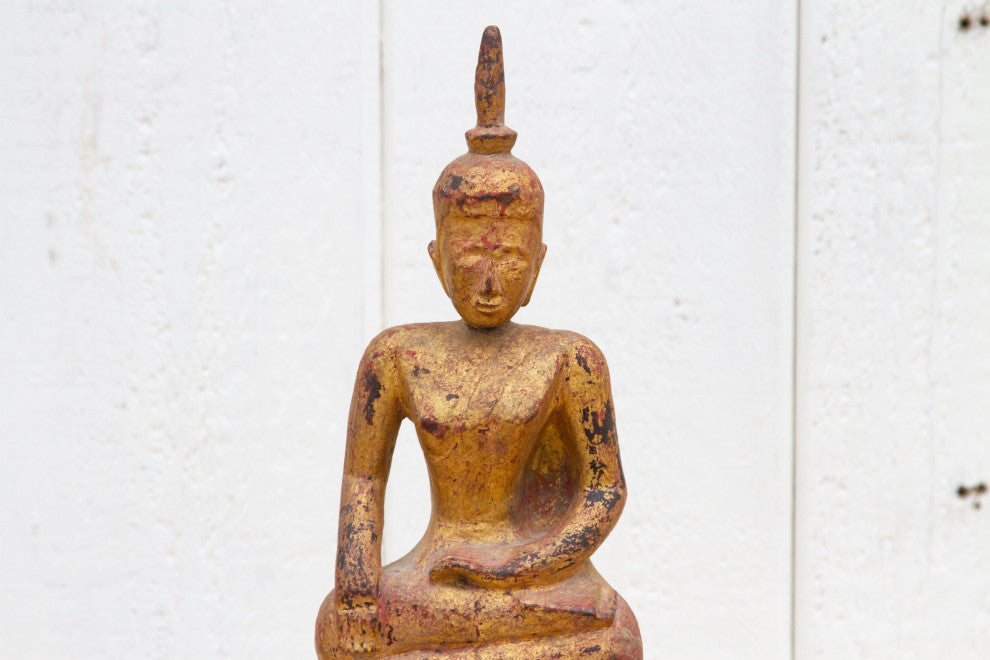 Antique Royal Gilded Buddha