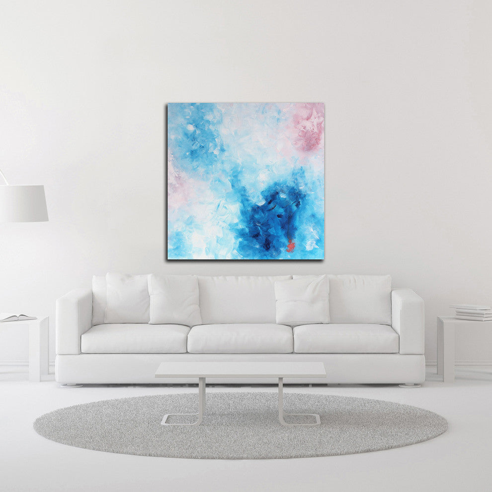 Mod Bloom by KR Moehr, Print on Canvas, 30"x30"