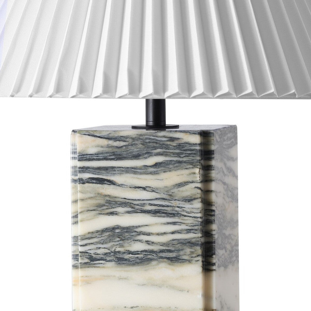 Safavieh Couture Mackenzie Square Marble Table Lamp