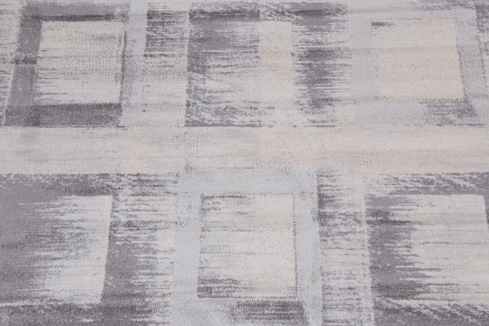 Geometric Oriental Transitional Turkish Rug Contemporary Carpet 10x10