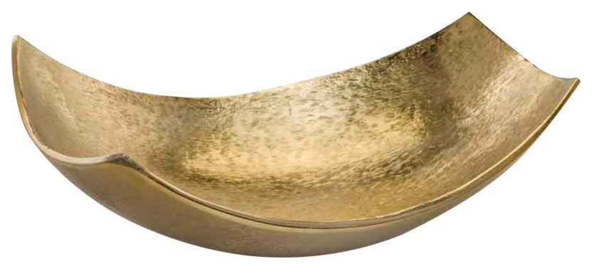 Small Scooped Bowl Gold