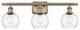 Innovations 516-3W-AB-G122-6 3 Light Bath Vanity Light, Antique Brass